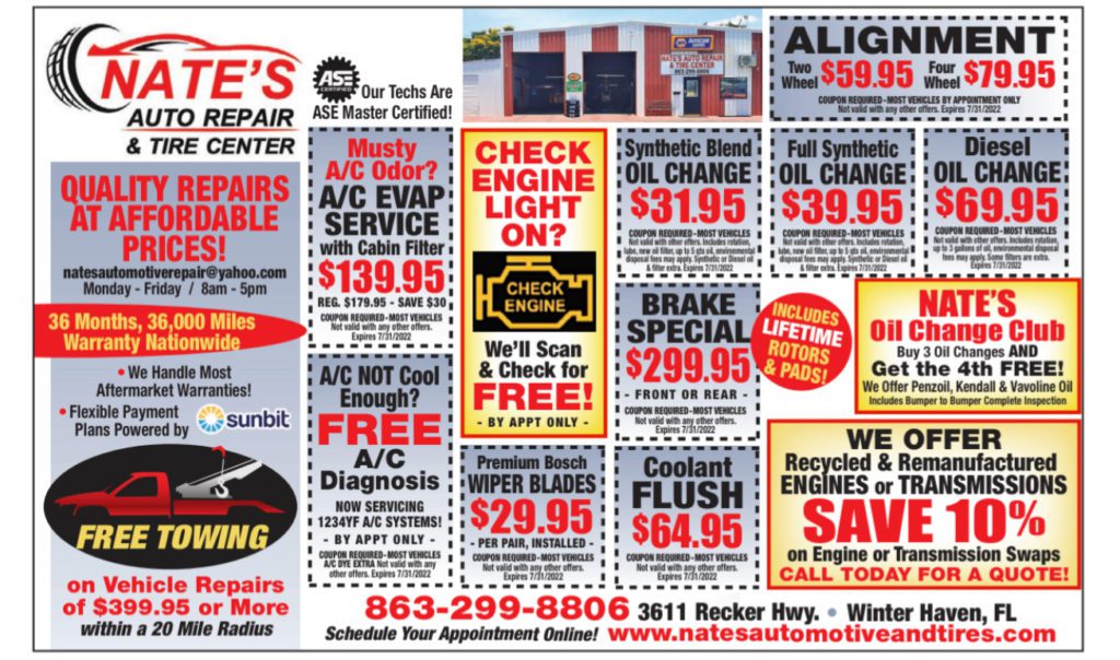 Nates Auto Repair and Tires Outstanding Auto Repair and Tires